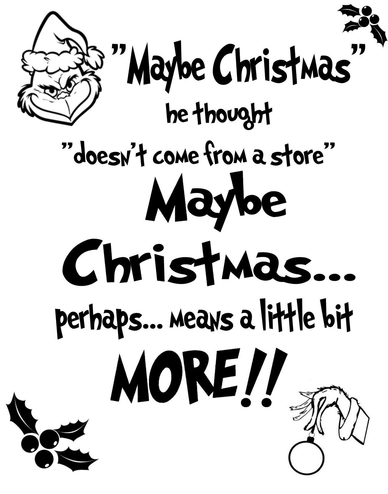 The Grinch Quotes Heart