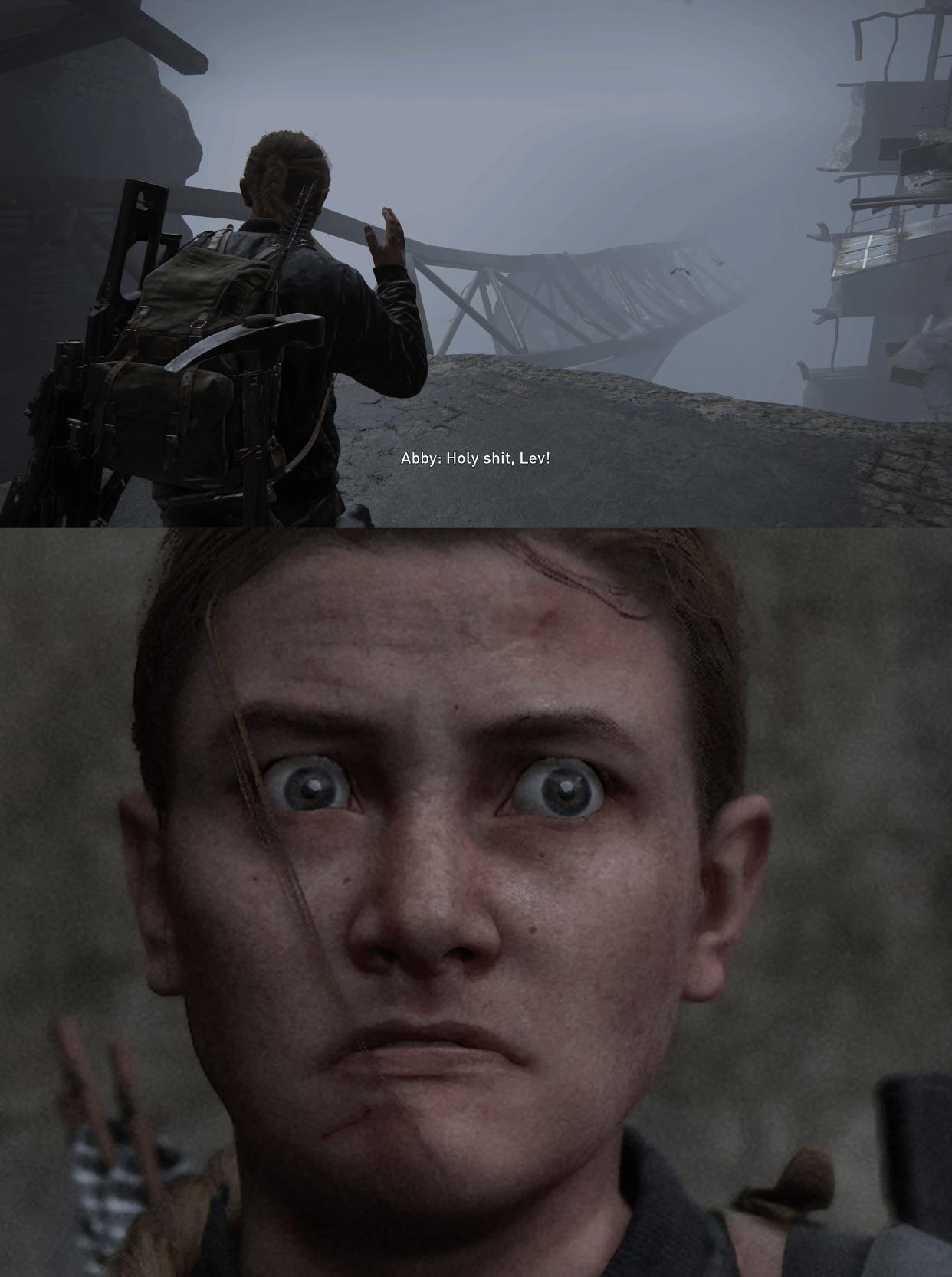 Abby’s expression look funny to me : r/TheLastOfUs2